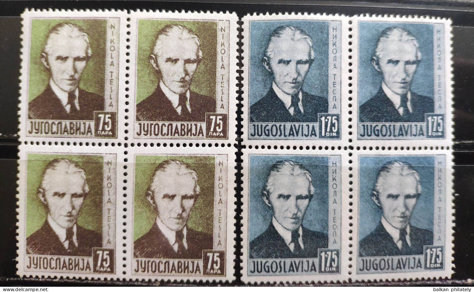 Yugoslavia 1936 80 Years Since Birth Nikola Tesla Sciences Electricity MNH - Ongebruikt