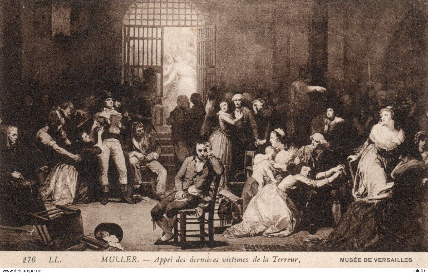 - MULLER. - Appel Des Dernières Victimes De La Terreur.  - MUSEE DE VERSAILLES. - - Malerei & Gemälde
