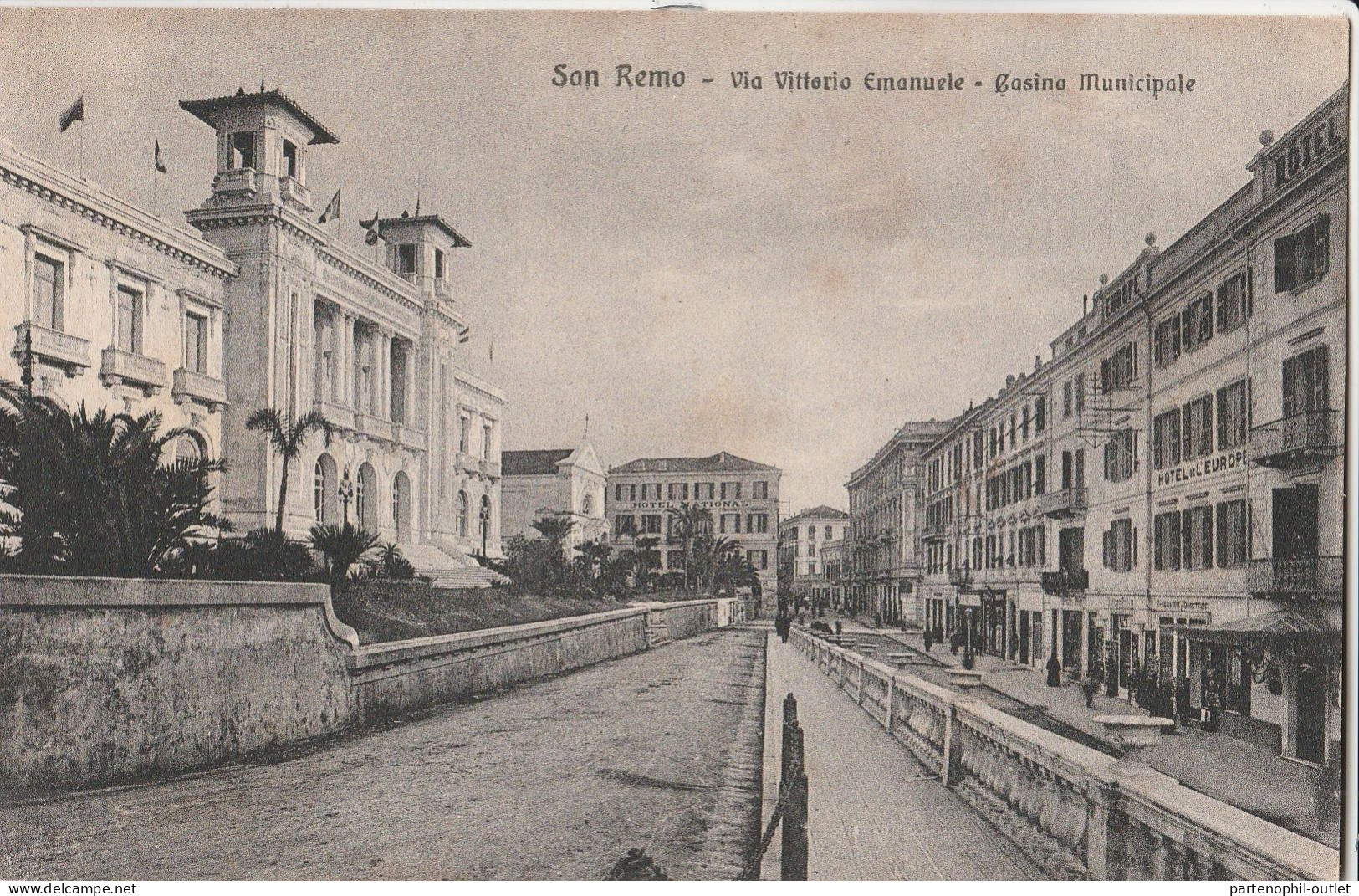 Cartolina - Postcard /  Viaggiata /  San Remo - Casino Municipale. - San Remo