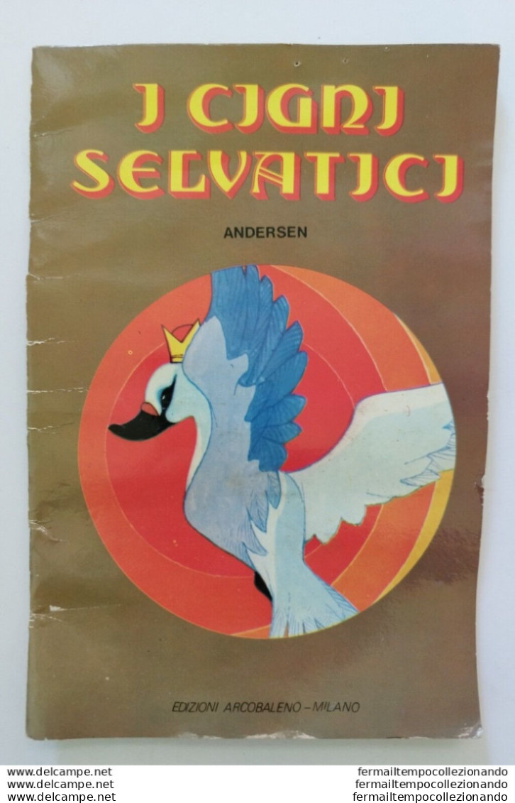 Bo22  Libro Fiaba Vintage I Sette Corvi Edizioni Arcobaleno Milano Pieghe - Sonstige & Ohne Zuordnung