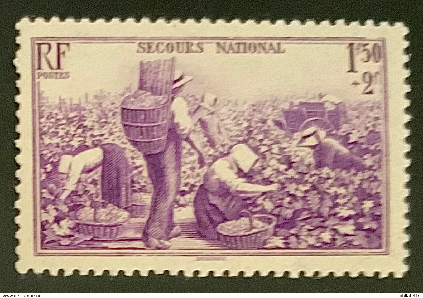 1940 FRANCE N 468 SECOURS NATIONAL - NEUF** - Ungebraucht