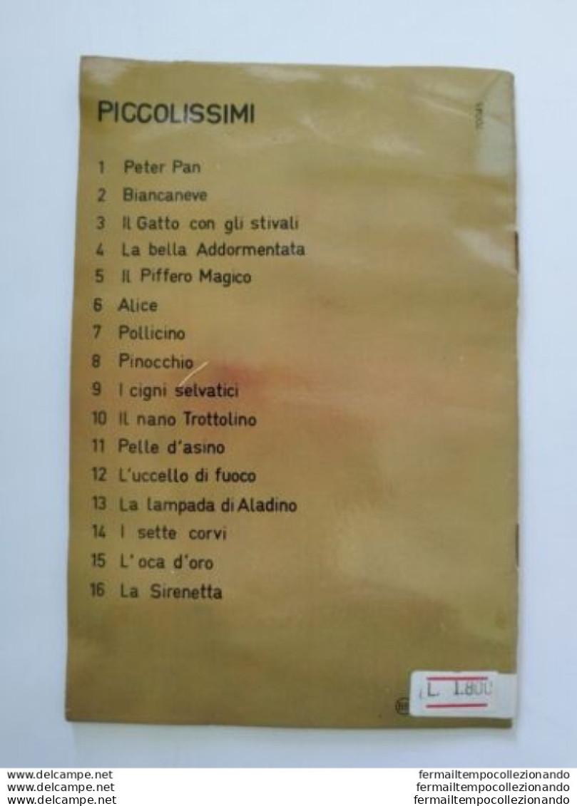 Bo3  Libro Fiaba Vintage I Cigni Selvatici Edizioni Arcobaleno Milano Pieghe - Altri & Non Classificati