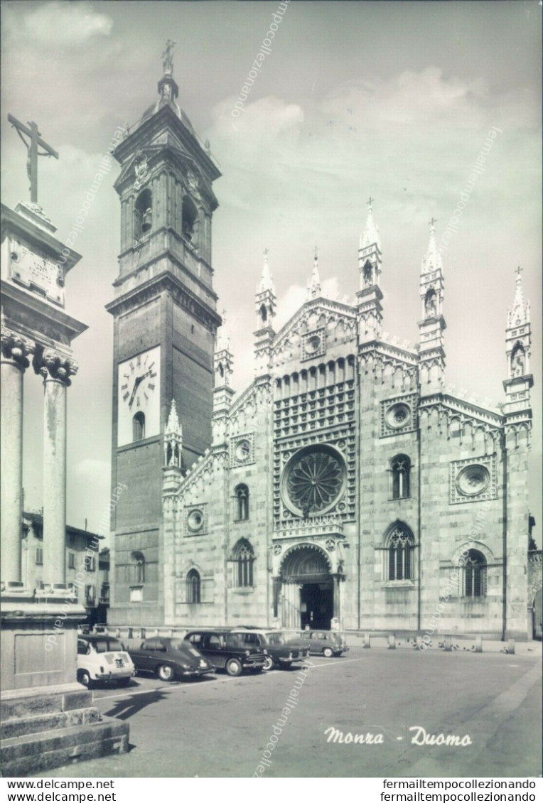 O265 Cartolina Monza Citta' Duomo - Milano