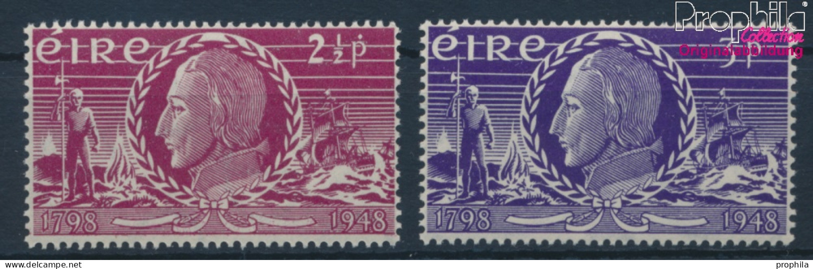 Irland 100-101 (kompl.Ausg.) Mit Falz 1948 Erhebung (10398309 - Unused Stamps