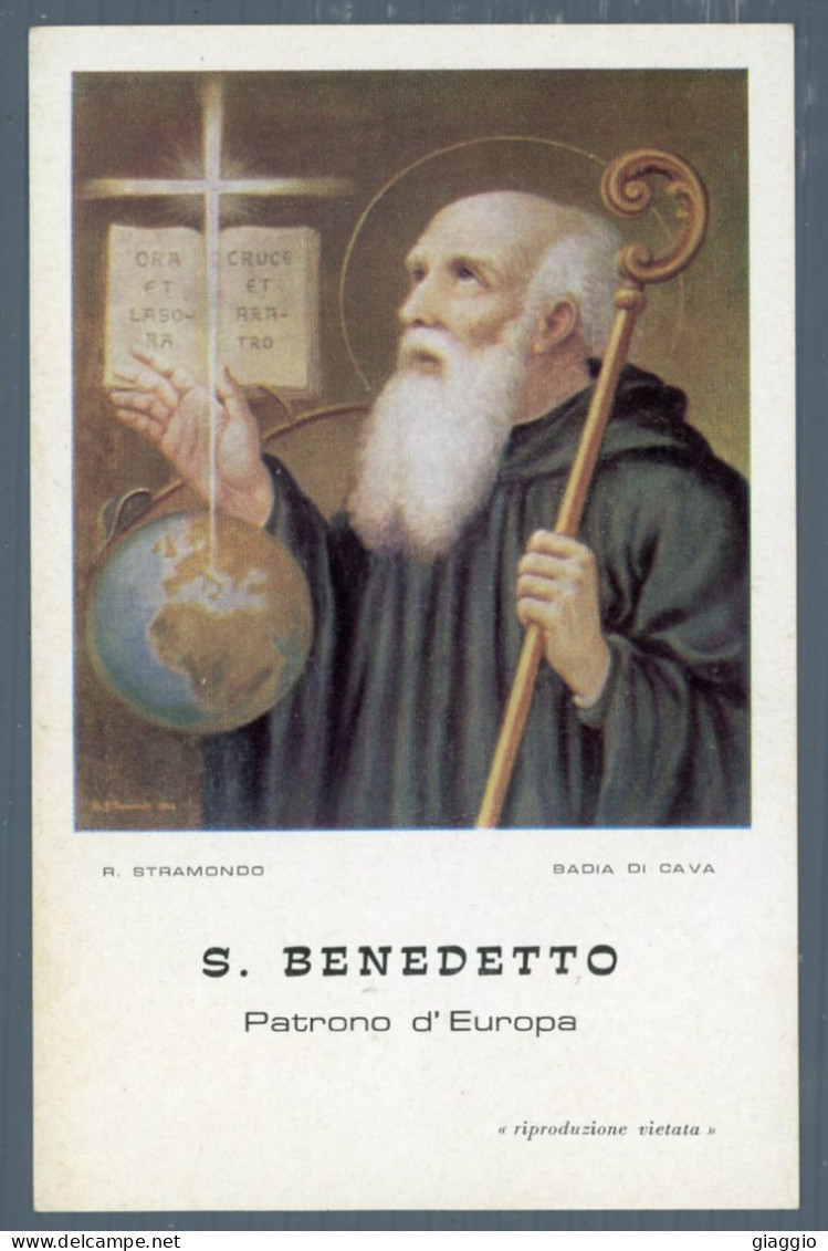 °°° Santino N. 9292 - S. Benedetto °°° - Religion & Esotérisme