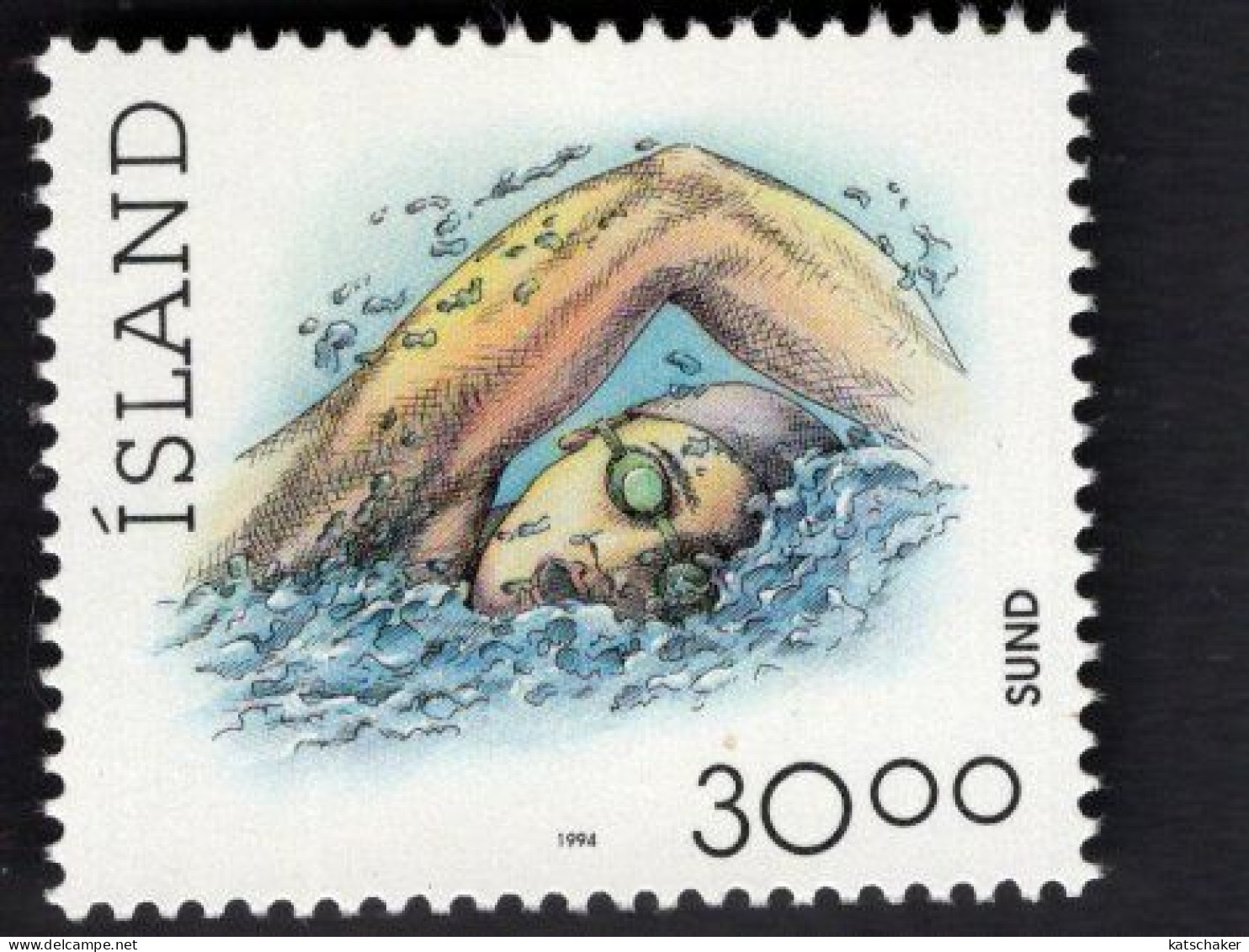 2021740640 1994 SCOTT 711A (XX) POSTFRIS MINT NEVER HINGED  -  SPORT - SWIMMING - Unused Stamps