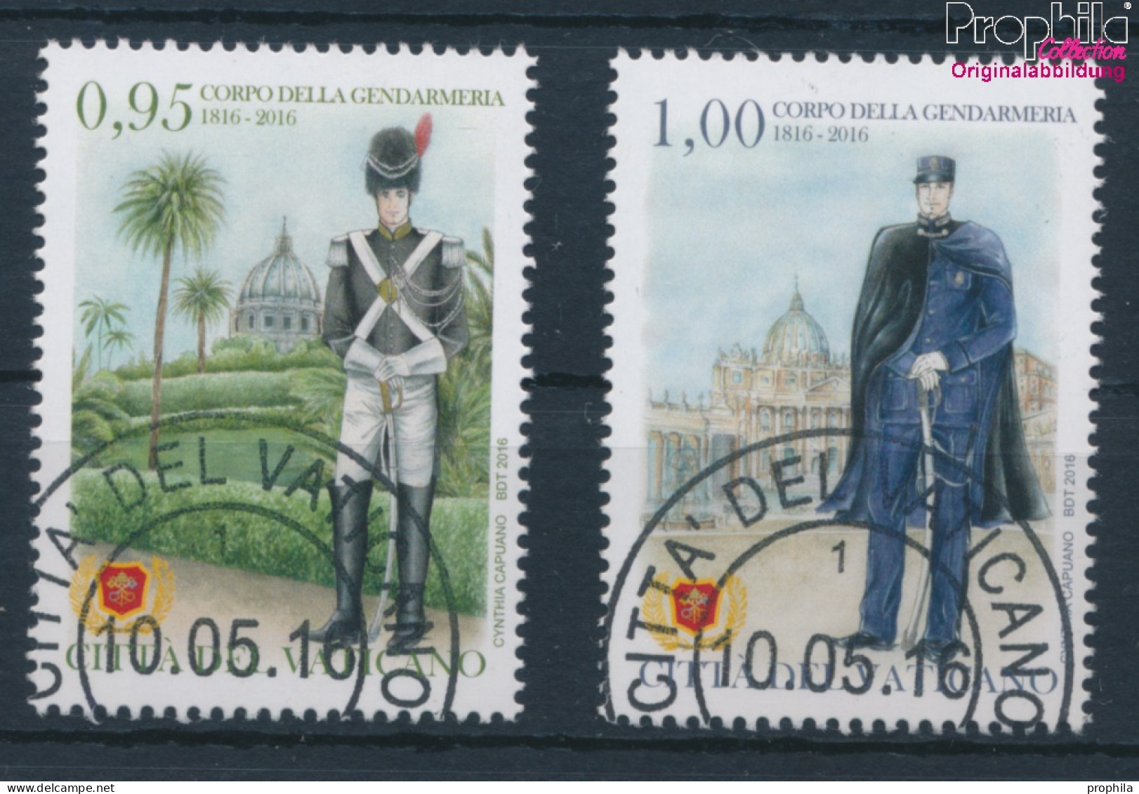 Vatikanstadt 1871-1872 (kompl.Ausg.) Gestempelt 2016 Gendarmeriekorps (10405967 - Usados
