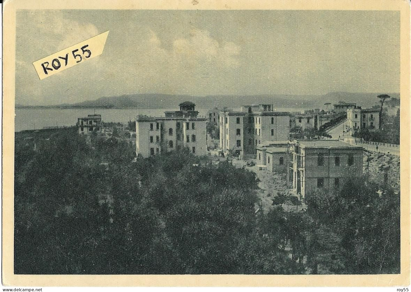 Campania-pozzuoli-frazione Di Arco Felice Veduta Villini Anni 40 50 - Andere & Zonder Classificatie