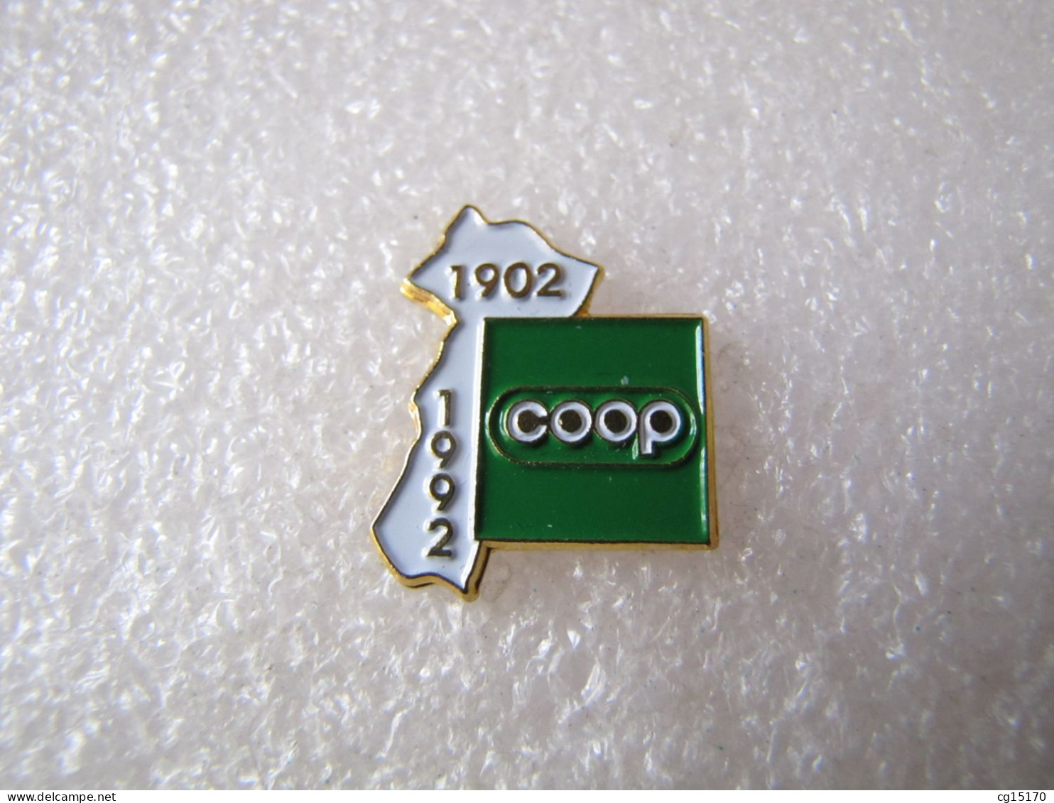 PIN'S   COOP   ALSACE   1902 1992 - Other & Unclassified
