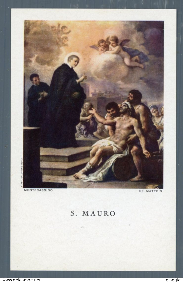 °°° Santino N. 9293 - S. Mauro °°° - Religion &  Esoterik