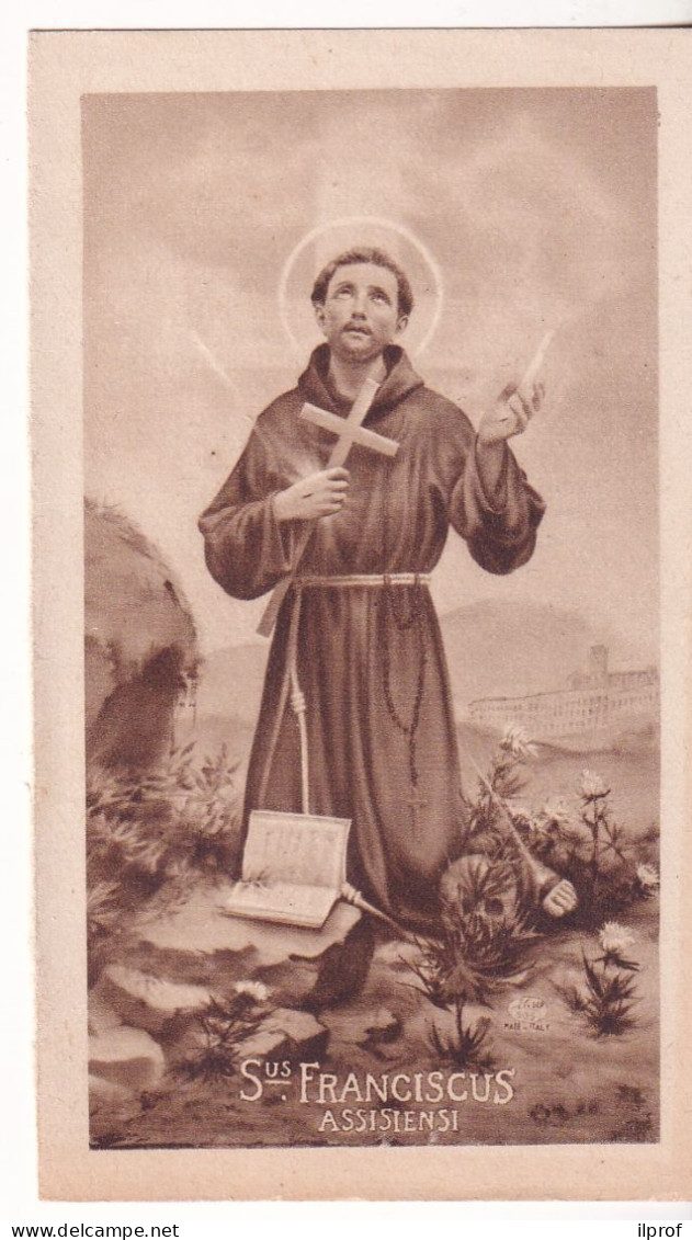San Francesco D'Assisi Santino Ed. Libreria Bononia- Rif. S434 - Religion &  Esoterik