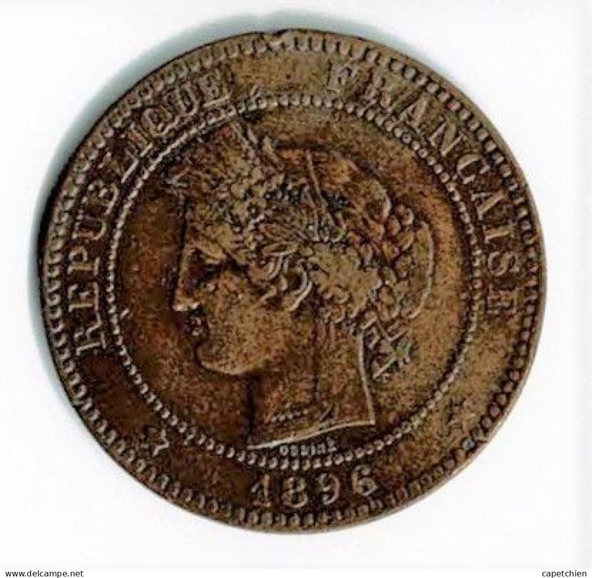 10 CENTIMES / OUDINNE / 1896 - Other & Unclassified