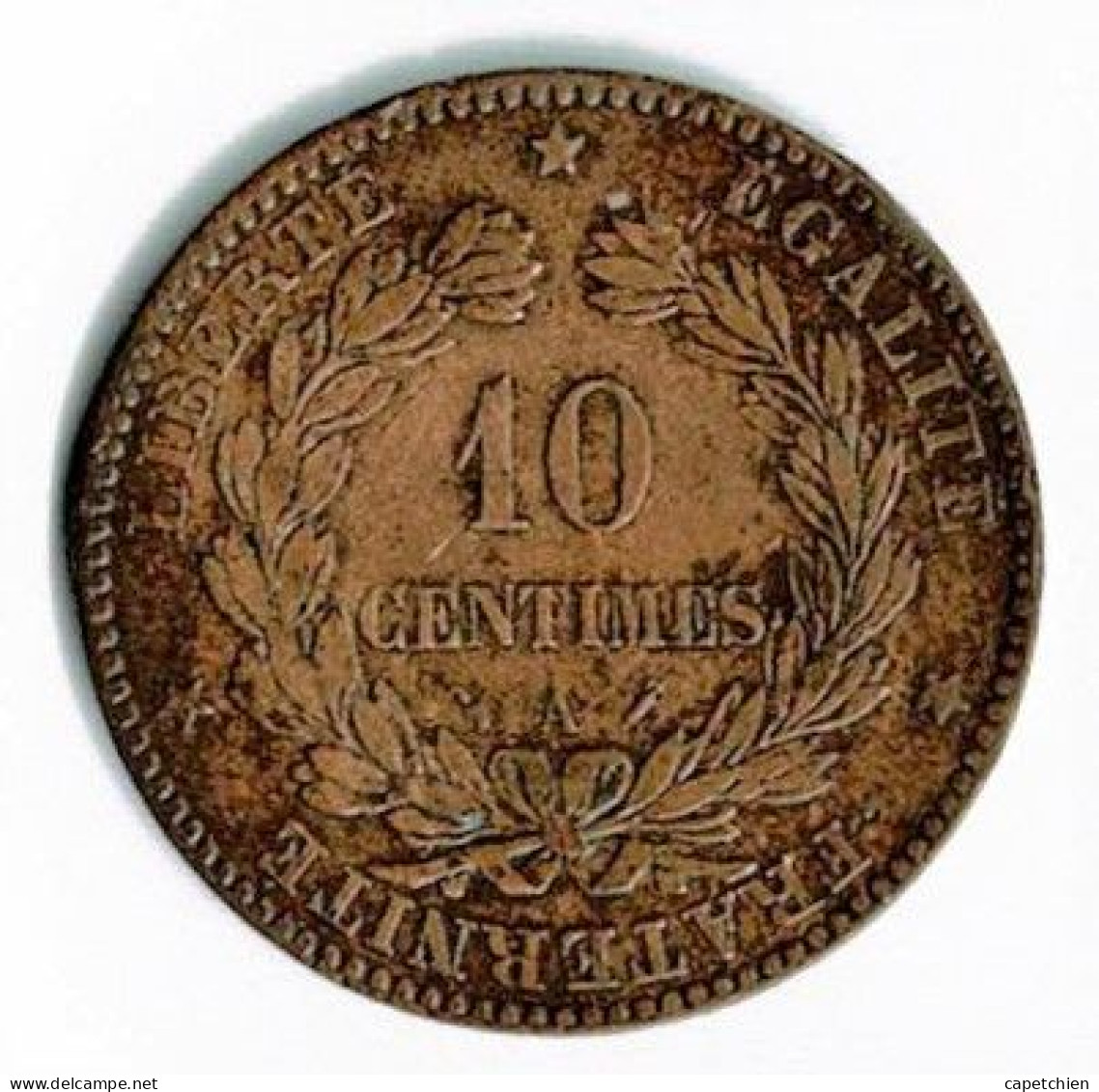 10 CENTIMES / OUDINNE / 1896 - Altri & Non Classificati