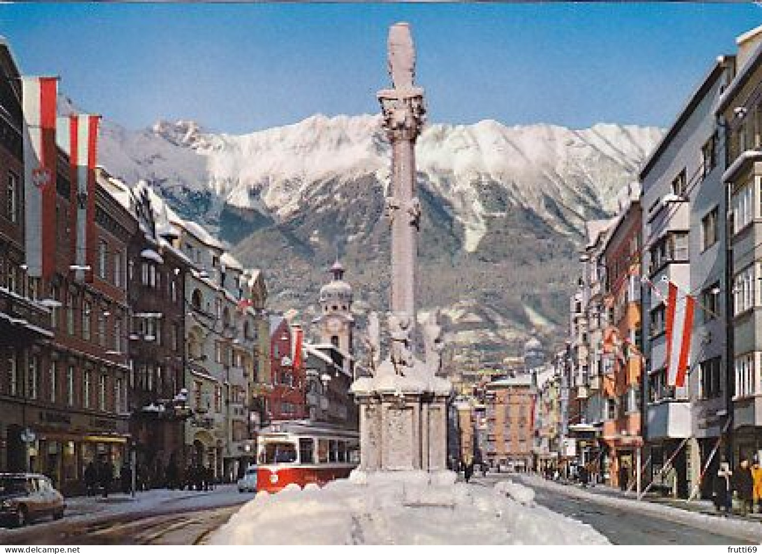 AK 216601 AUSTRIA - Innsbruck - Maria Theresienstraße Mit Annasäule - Innsbruck