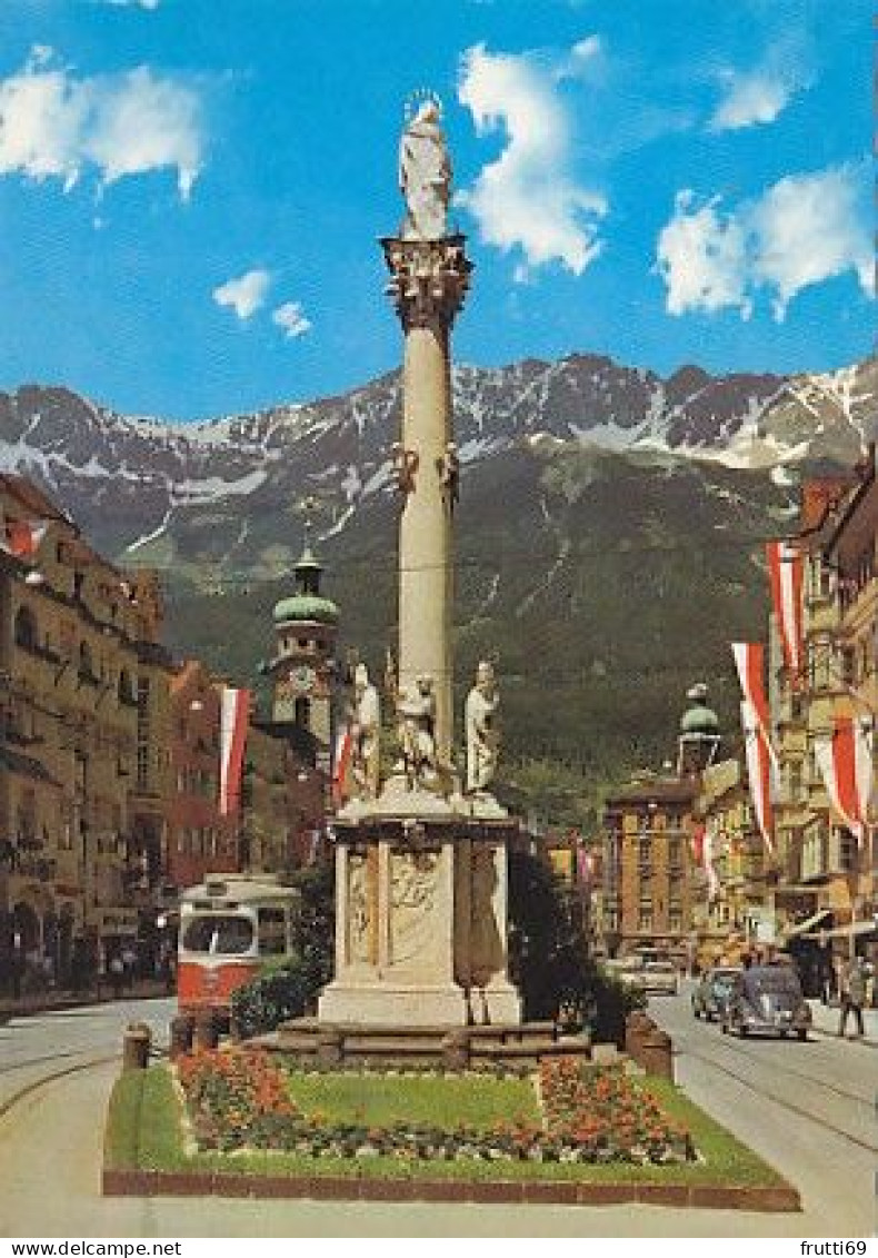 AK 216602 AUSTRIA - Innsbruck - Maria Theresienstraße Mit Annasäule - Innsbruck