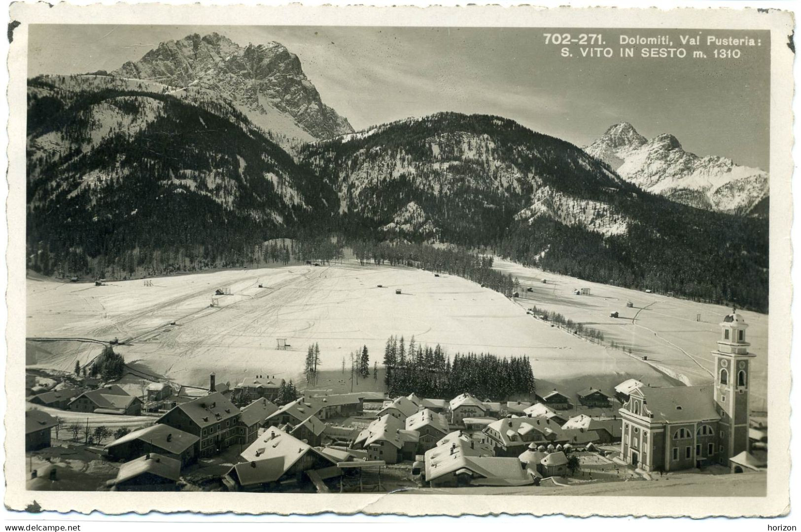 G.459  Dolomiti - Val Pusteria - S. VITO IN SESTO - Bolzano - 1937 - Autres & Non Classés