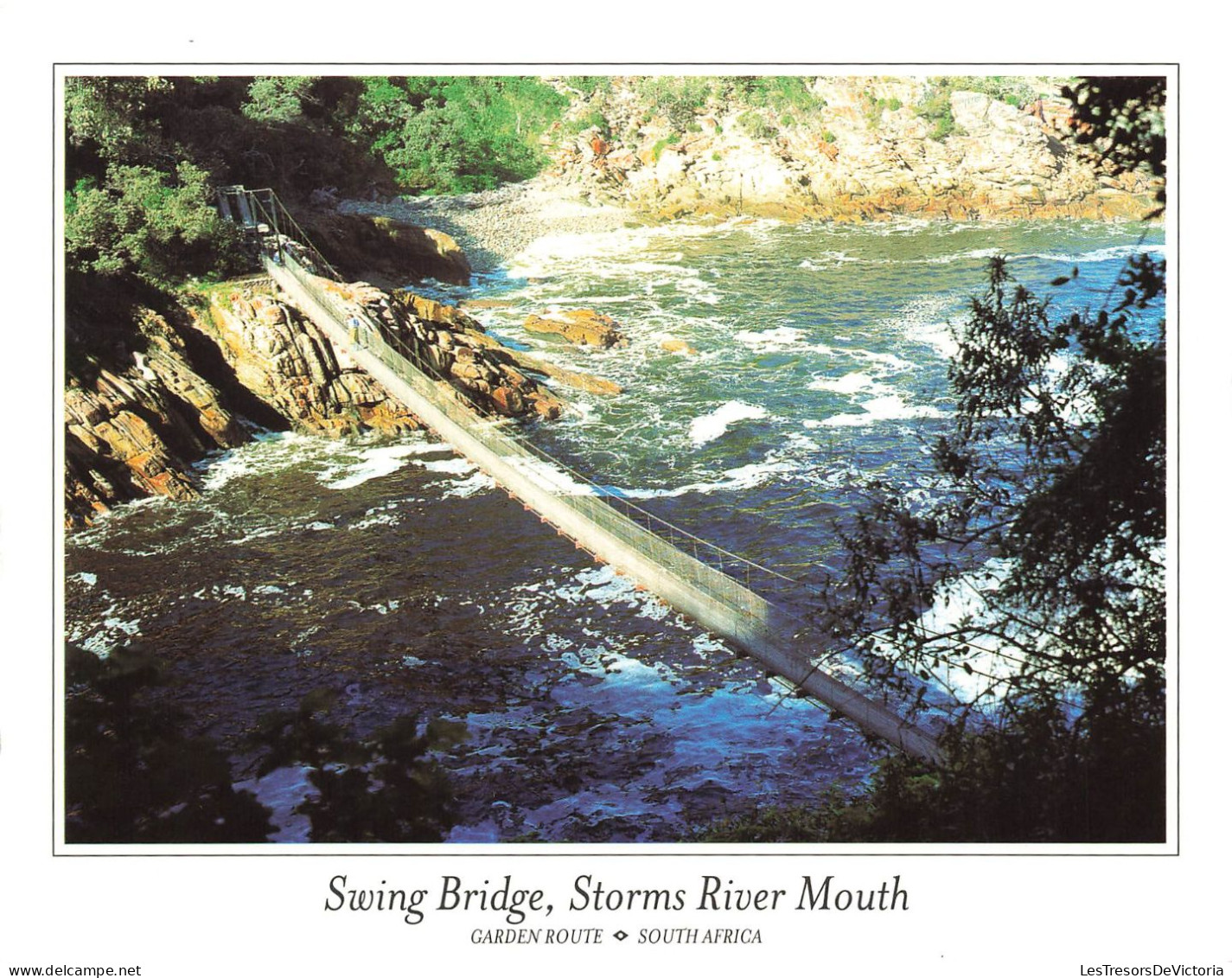 AFRIQUE DU SUD - Swing Bridge - Stroms River Mouth - Garden Route - South Africa - Carte Postale - South Africa