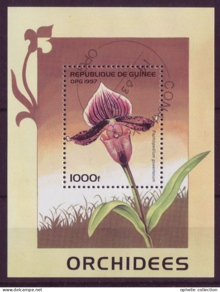 Afrique - Guinée - BLF- Orchidées - 7213 - Guinée (1958-...)