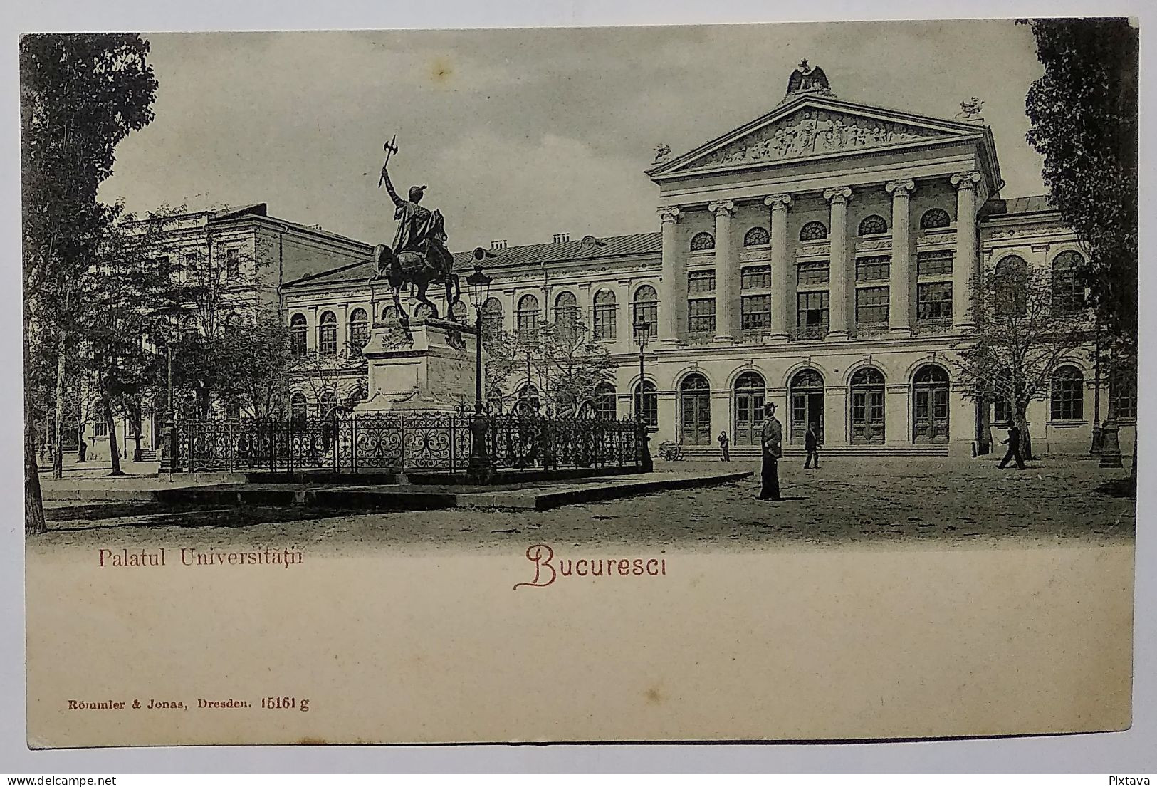 Roman Roumanie Romania / Bucuresci / Palatul Universitatii - Roemenië
