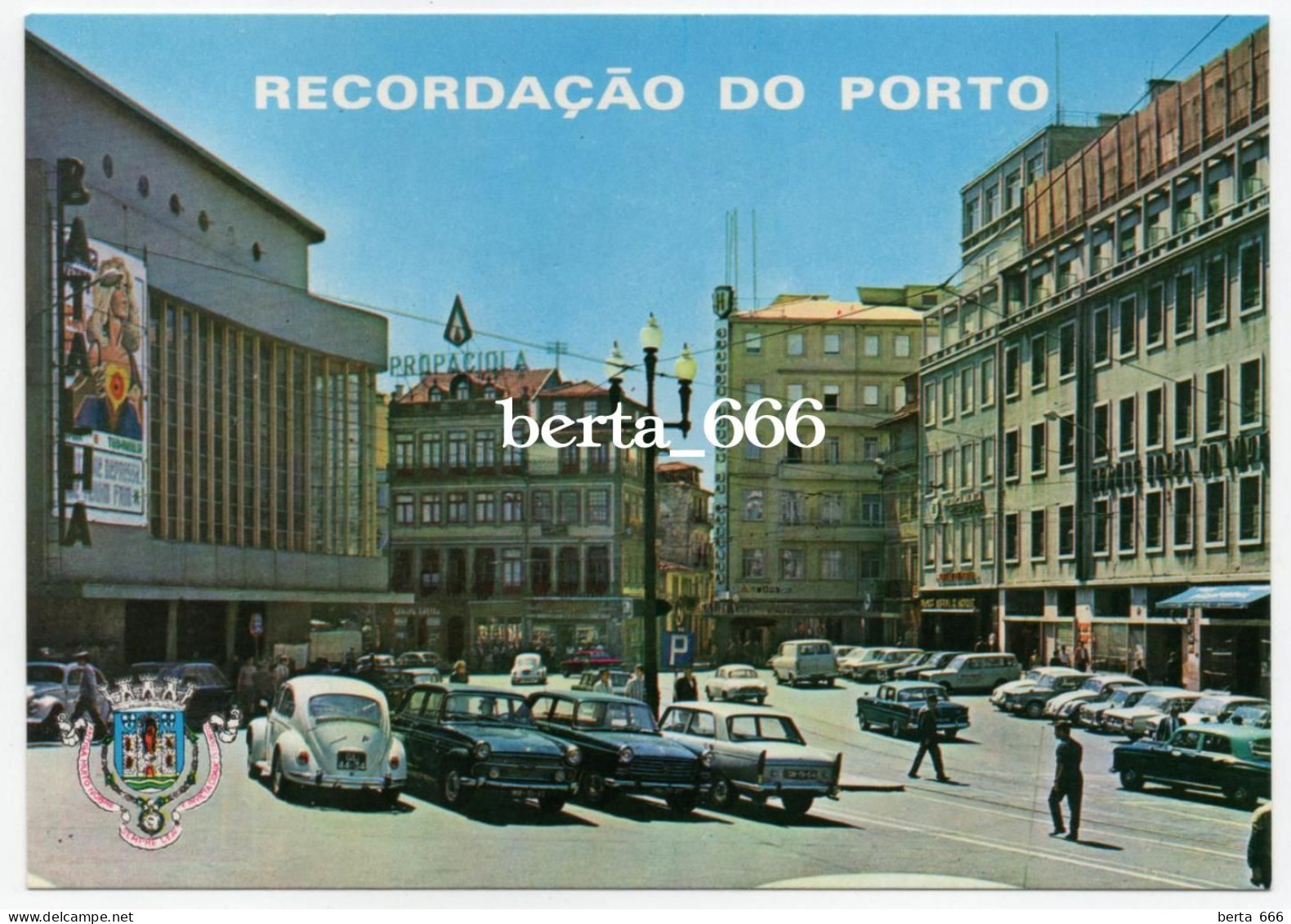 Portugal * Porto * Batalha Square Hotels * Old Cars VW Beetle - Porto