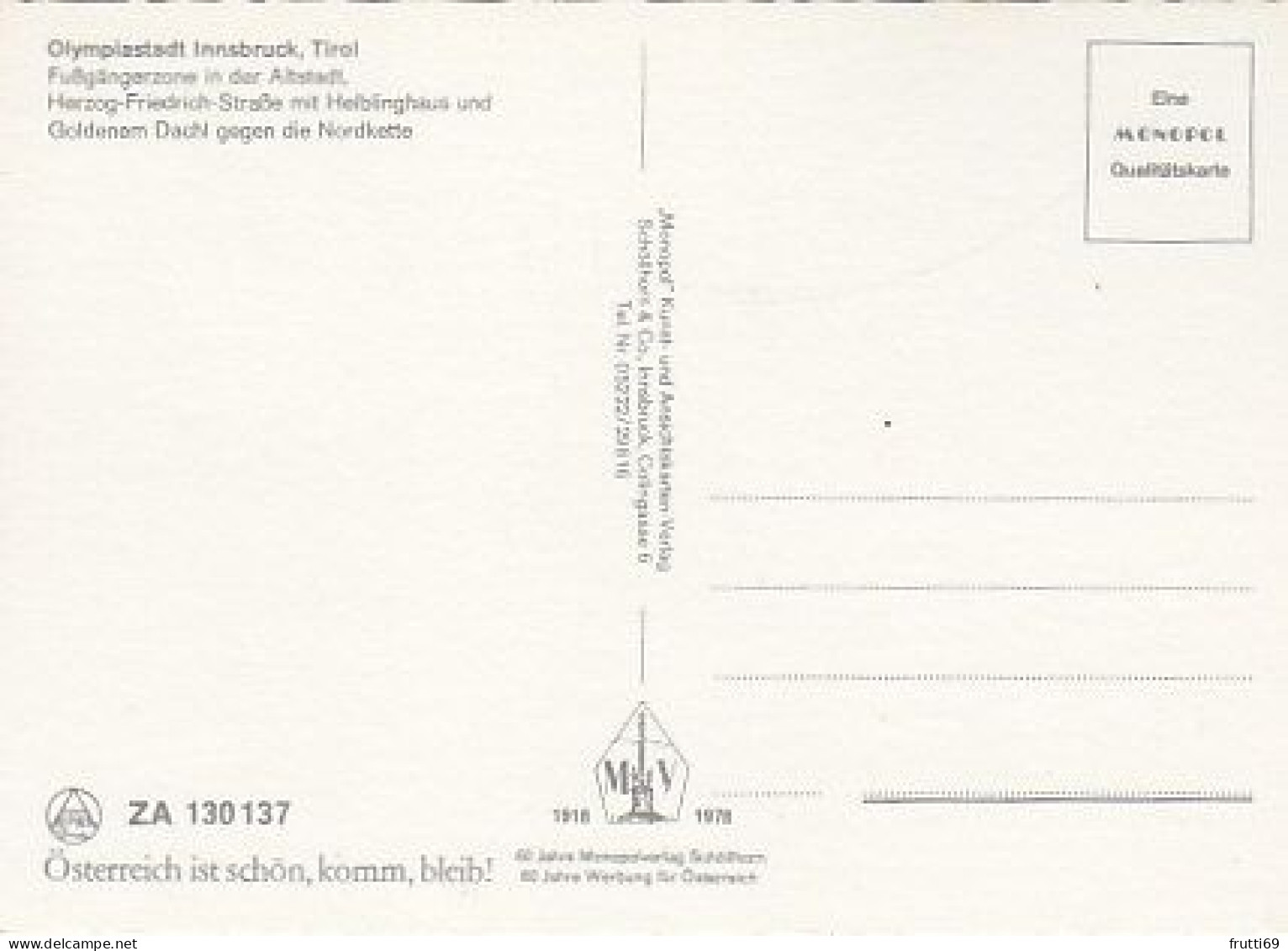 AK 216612 AUSTRIA - Innsbruck - Helbinghaus Und Goldenes Dachl - Innsbruck