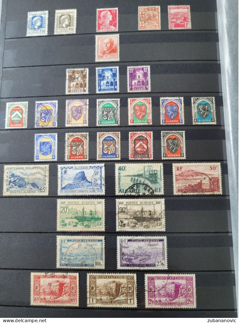 Algerie Collection 122 Stamps - Collections (sans Albums)