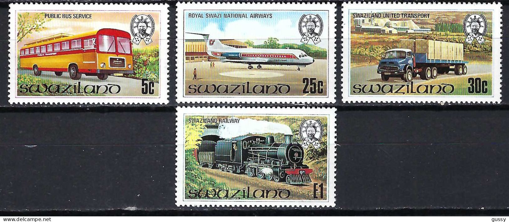 SWAZILAND Ca.1965: Lot De Neufs** "TRANSPORTS" - Other & Unclassified