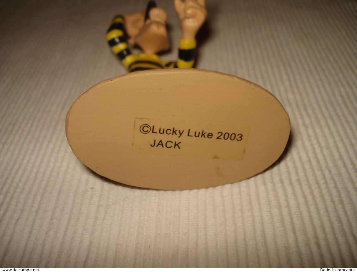 O18 / Lot De 3 Figurines Lucky Luke - 2003 - D'après Marie Leblon - Statuette In Resina