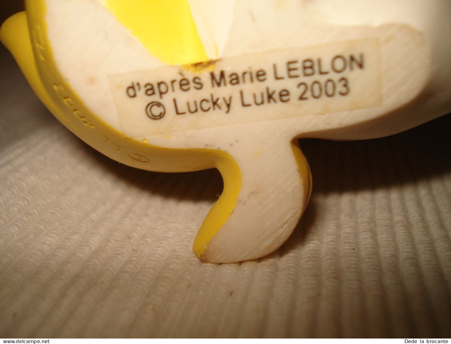 O18 / Lot de 3 figurines lucky Luke - 2003 - D'après Marie Leblon