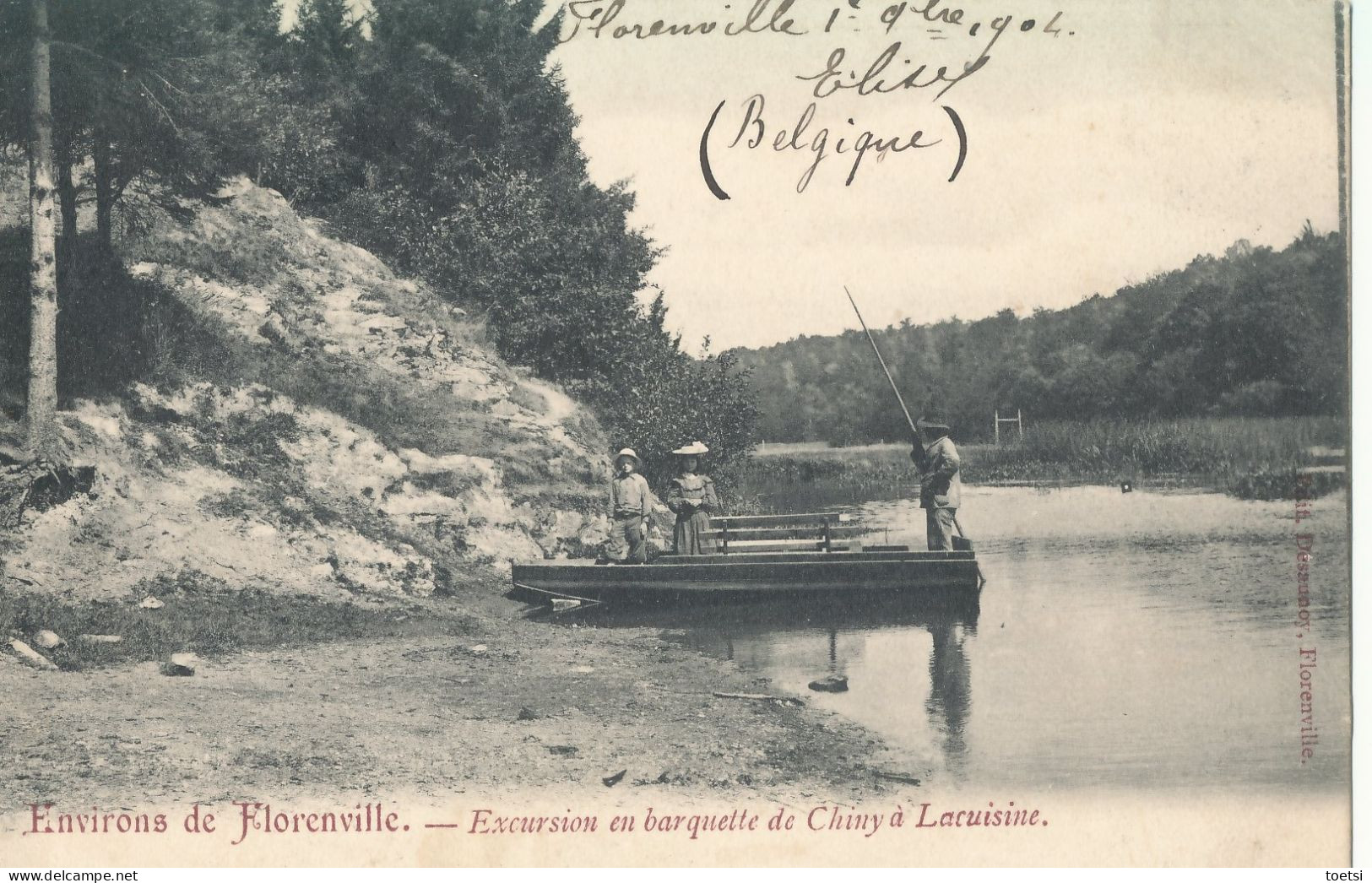 Florenville    Canoe   Cachet - Florenville