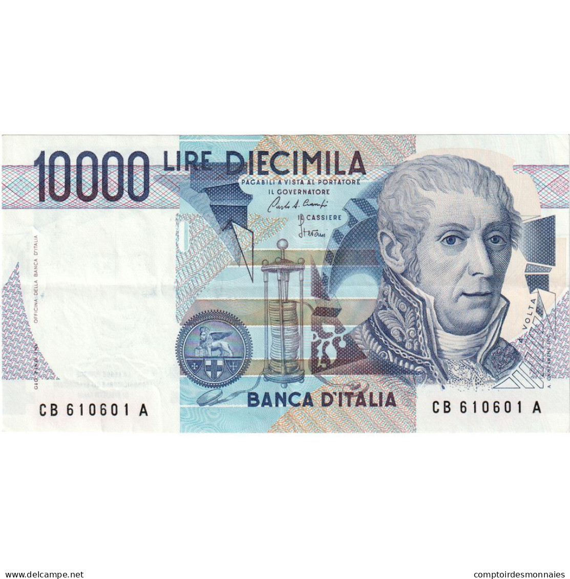Italie, 10,000 Lire, 1984, 1984-09-03, KM:112a, TB+ - 10000 Lire