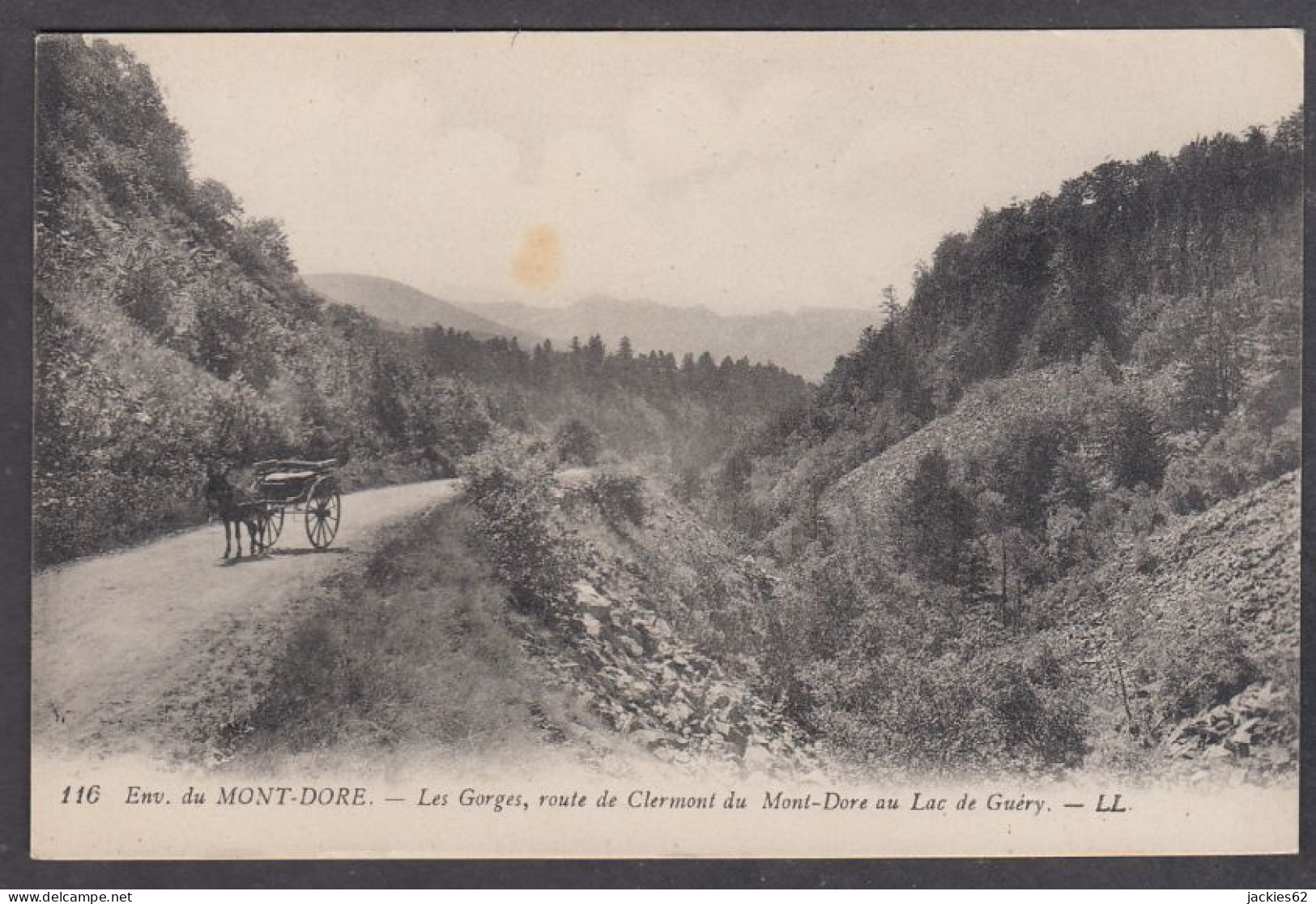 124561/ La Route De Clermont, Du Mon-Dore Au Lac De Guéry, Les Gorges - Sonstige & Ohne Zuordnung