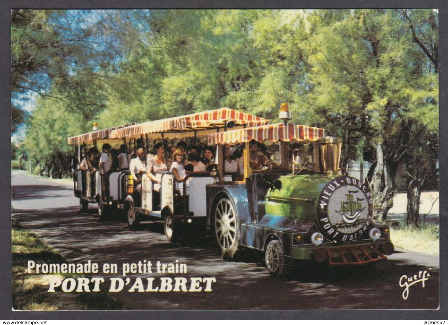 124398/ VIEUX-BOUCAU, Le Petit Train De Port D'Albret - Vieux Boucau