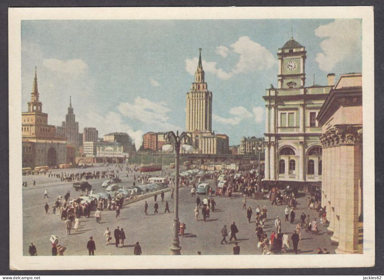 120792/ MOSCOW, Komsomolskaya Square  - Rusland