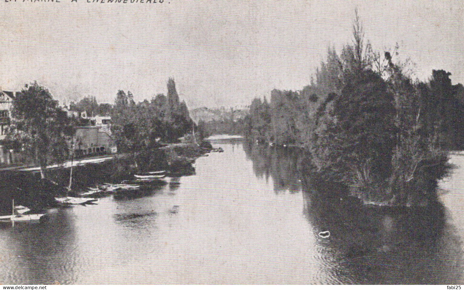 LA MARNE A  CHENNEVIERES - Chennevieres Sur Marne