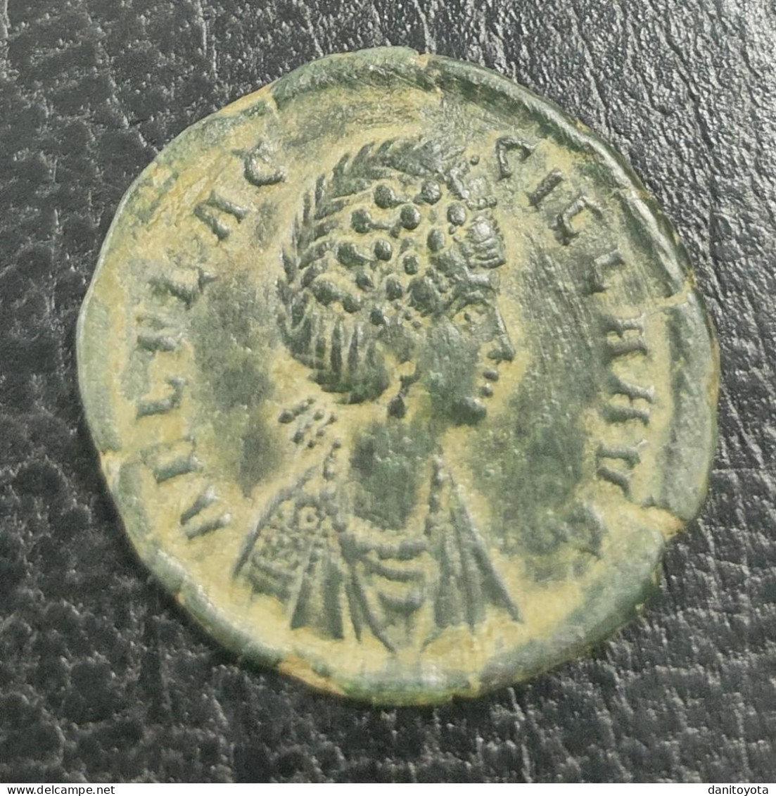 IMPERIO ROMANO. AELIA FLACCILLA. AÑO 383/86 D.C.  FOLLIS. PESO 5,57 GR.  REF A/F - El Bajo Imperio Romano (363 / 476)