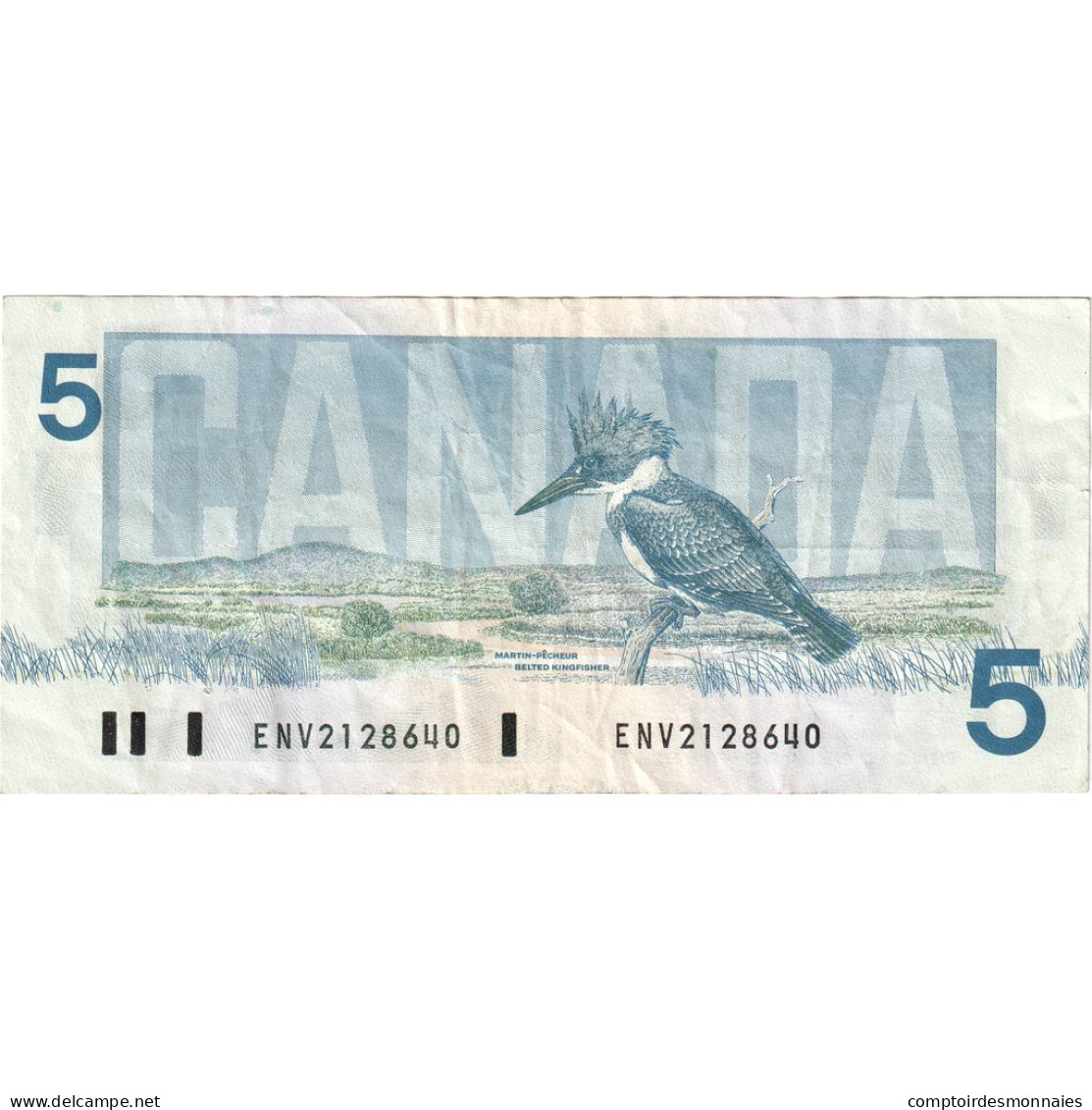 Canada, 5 Dollars, 1986, KM:95a2, TTB - Kanada
