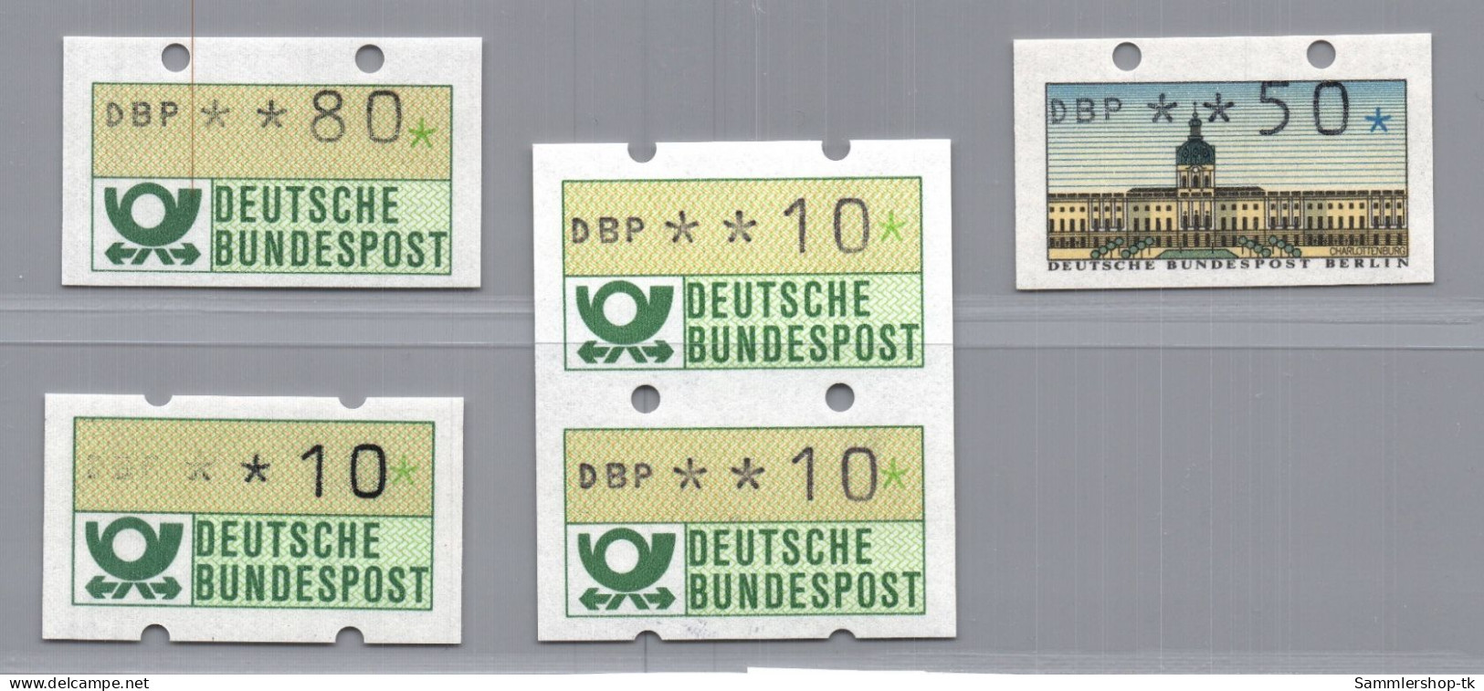 Bund/Berlin Lot Automatenmarken Besonderheiten Postfrisch - Automaatzegels [ATM]