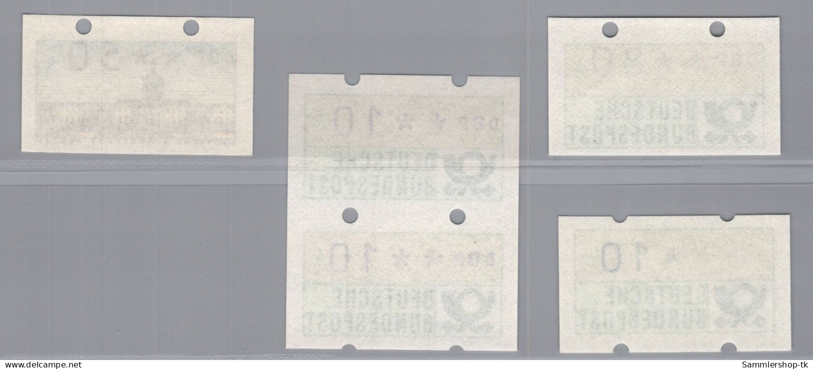 Bund/Berlin Lot Automatenmarken Besonderheiten Postfrisch - Machine Labels [ATM]