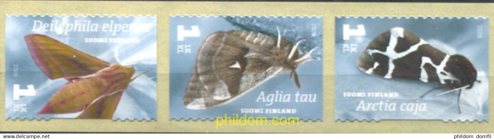 314348 MNH FINLANDIA 2008 MARIPOSA - Unused Stamps