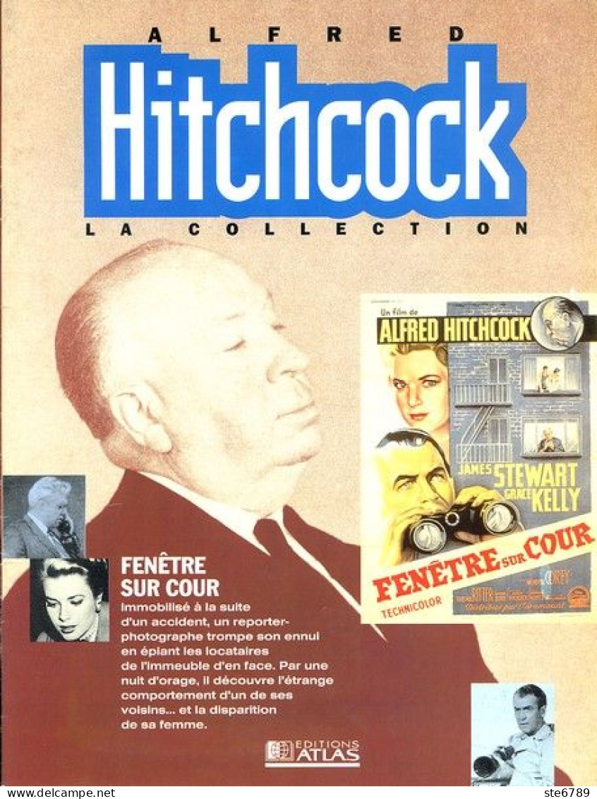ALFRED HITCHCOCK Cinéma Film FENETRE SUR COUR - Cinéma