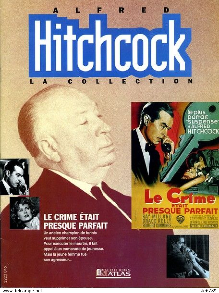 ALFRED HITCHCOCK Cinéma Film LE CRIME ETAIT PRESQUE PARFAIT - Cinéma