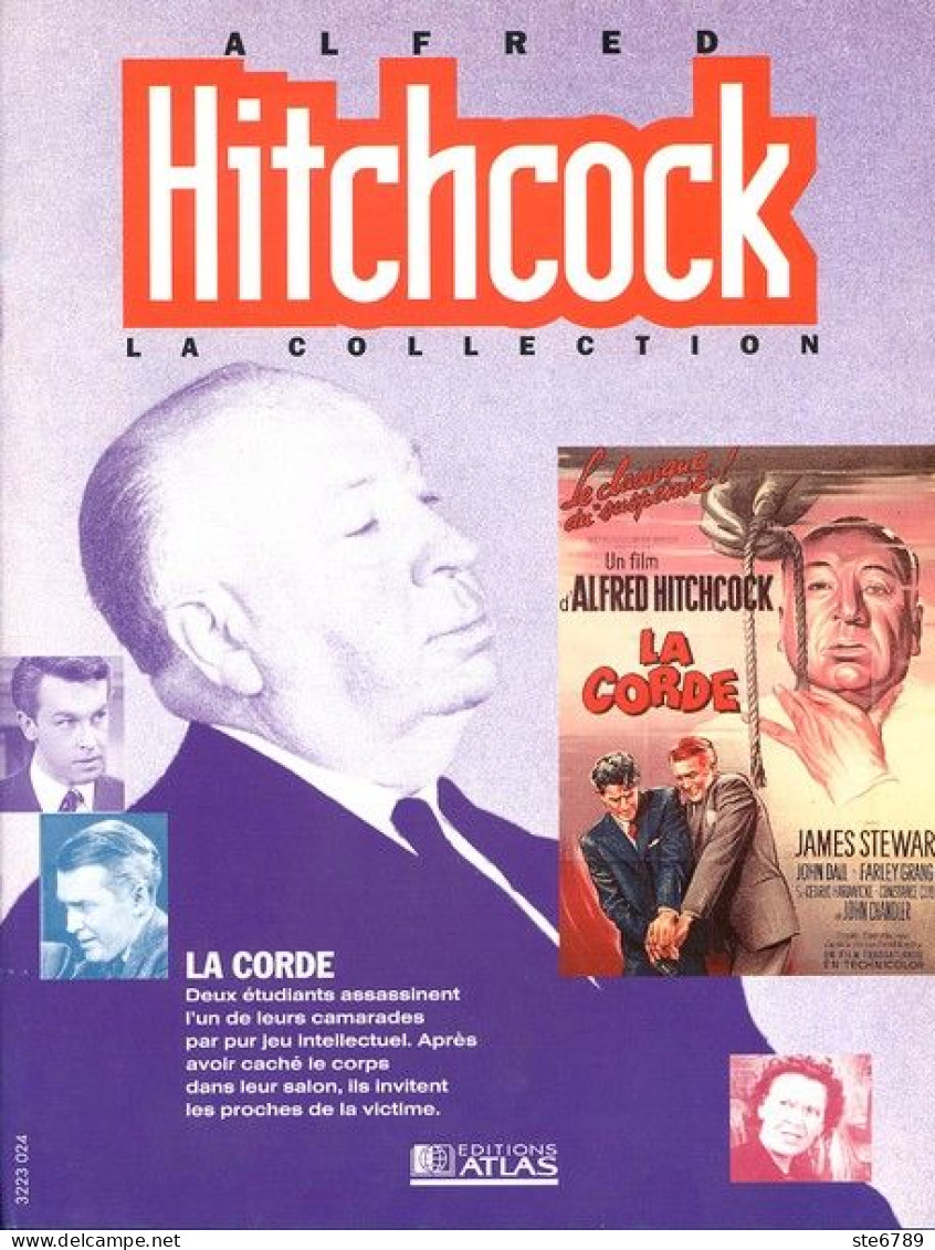 ALFRED HITCHCOCK Cinéma Film LA CORDE - Cinema