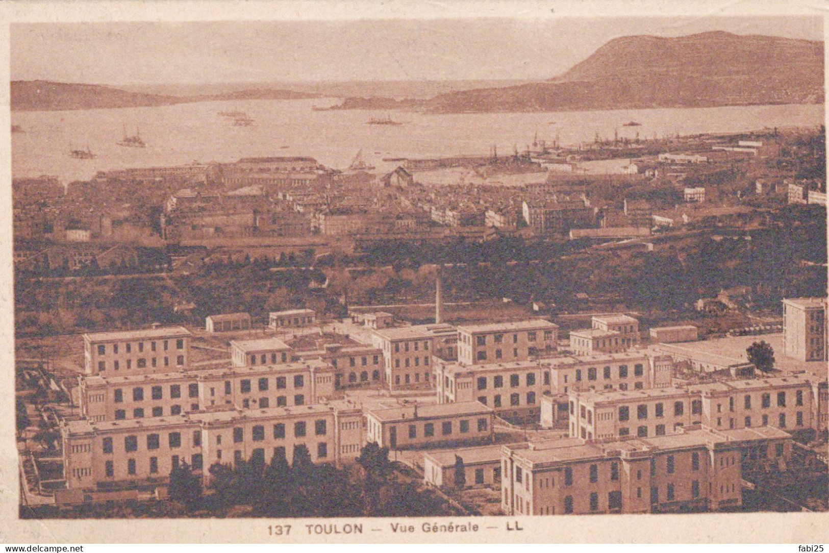TOULON VUE GENERALE - Toulon