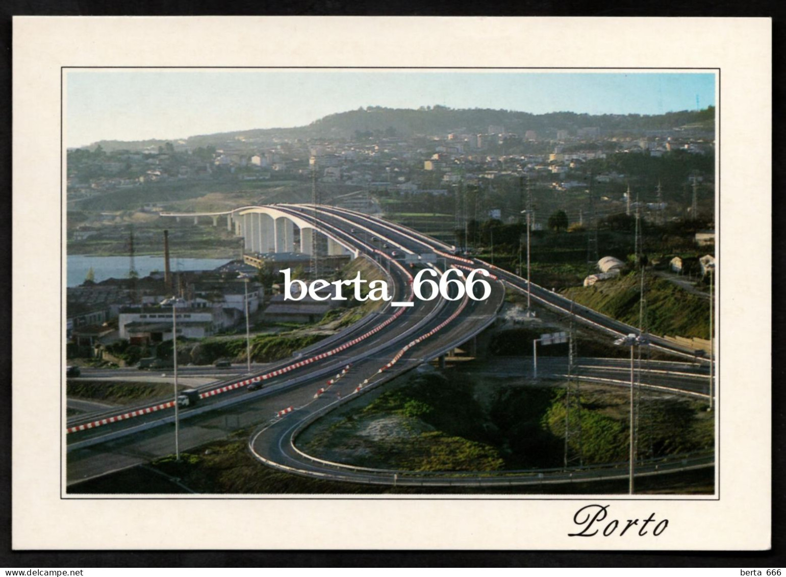 Portugal * Porto * Freixo Bridge Aerial View - Porto