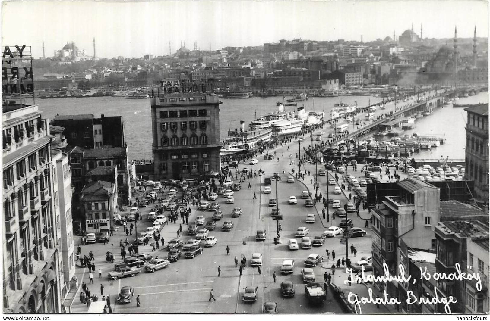 TURQUIE.  ISTANBUL.  GALATA BRIDGE - Turkey