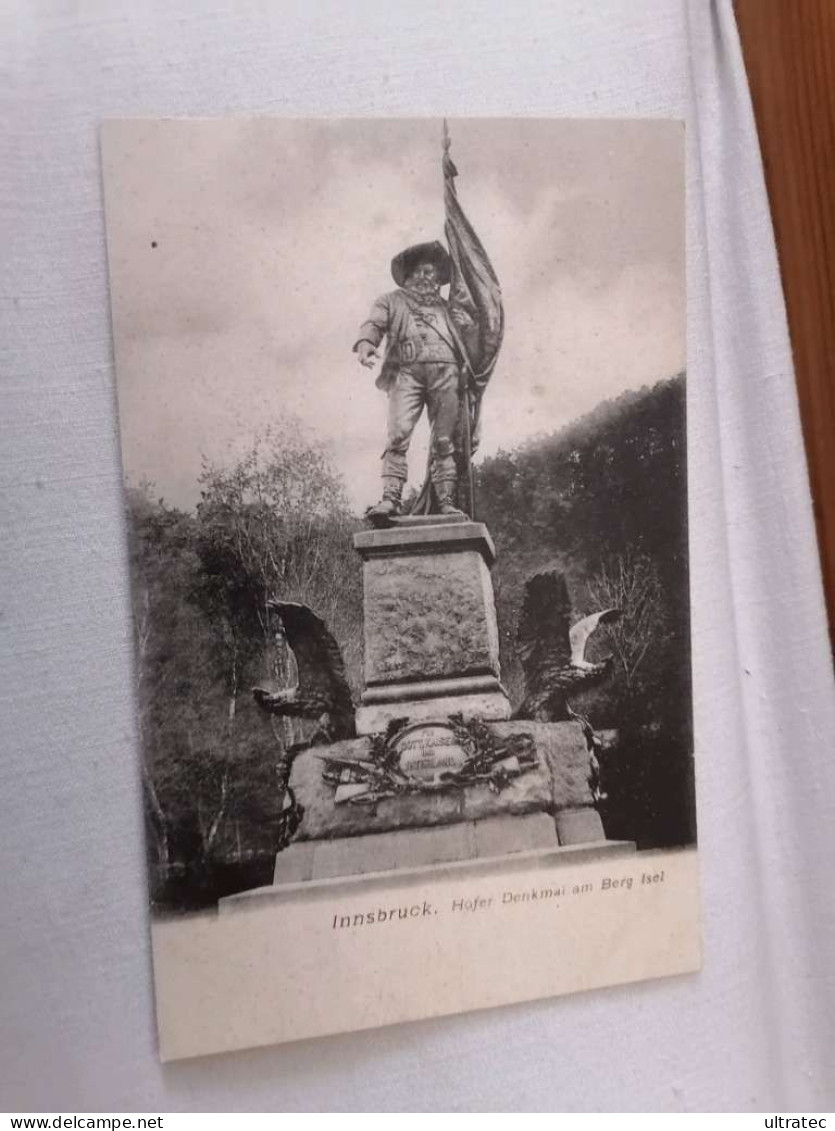 AK "INNSBRUCK ANDREAS HOFER DENKMAL BERG ISEL CA. 1910" SCHÖNE ALTE POSTKARTE VINTAGE ANTIK ANSICHTSKARTE TOP - Innsbruck