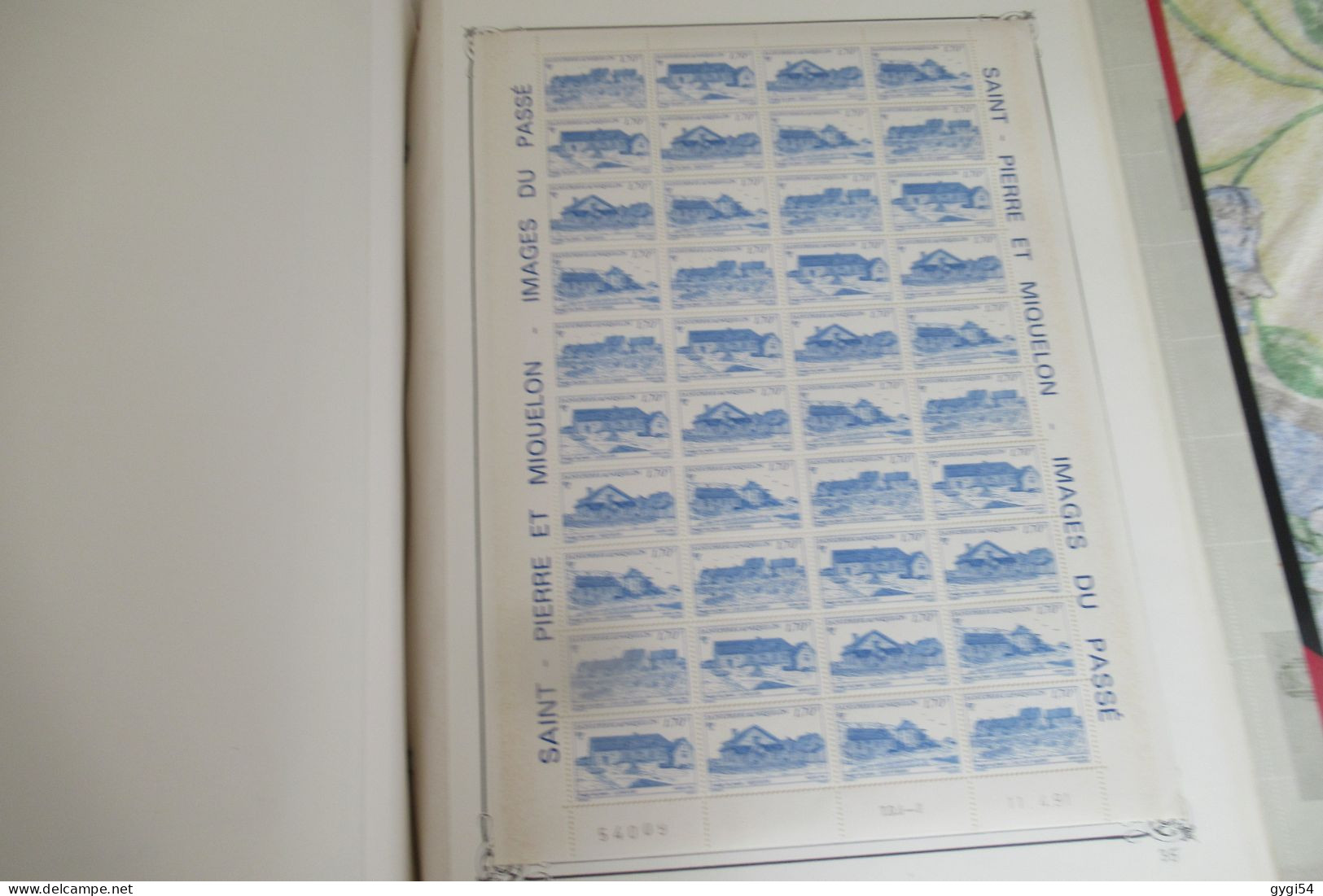 SAINT PIERRE Et MIQUELON 1991 Feuille  Coin Daté Du 11 04 Cat Yt N°537  à 540   N** MNH - Unused Stamps