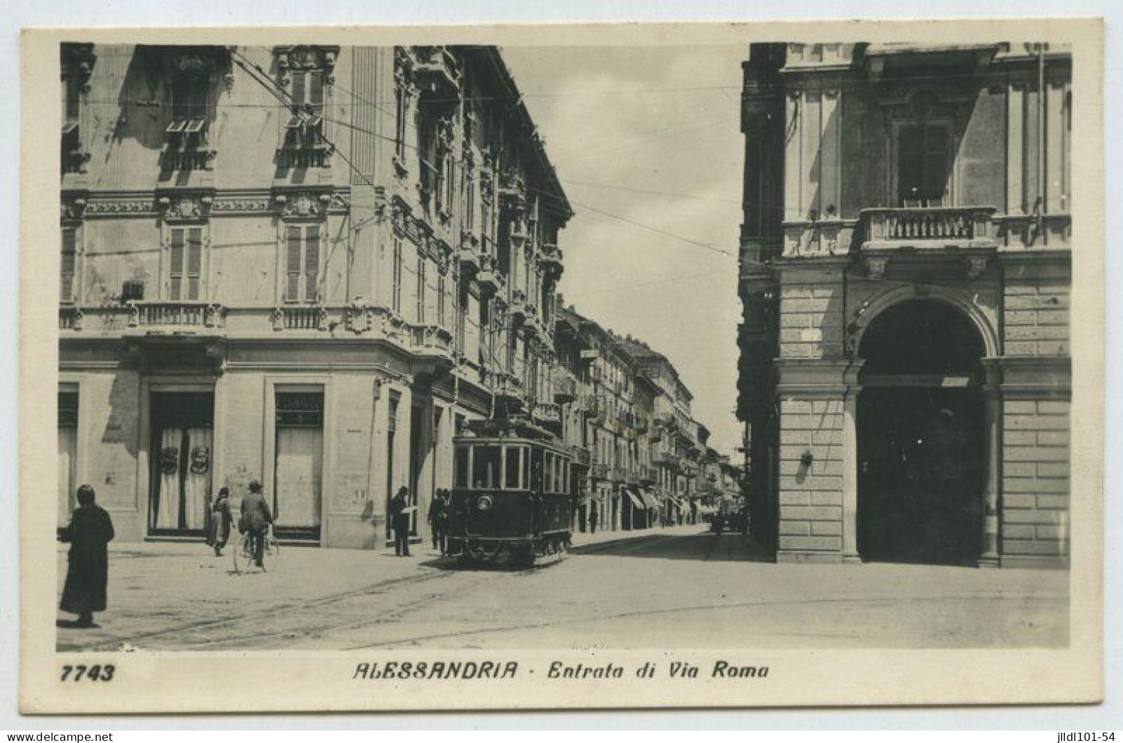 Alessandria, Entrata Di Via Roma (lt8) - Alessandria