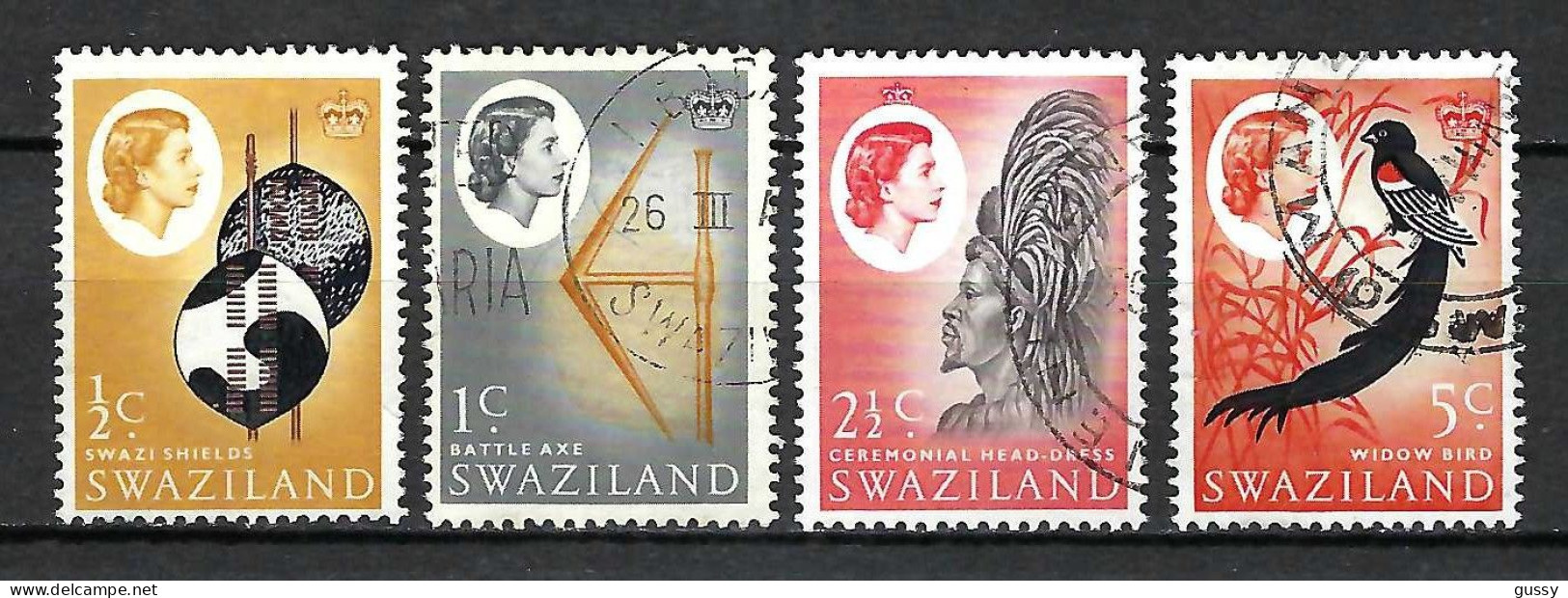 SWAZILAND Ca.1955: Lot D' Obl. - Swasiland (...-1967)